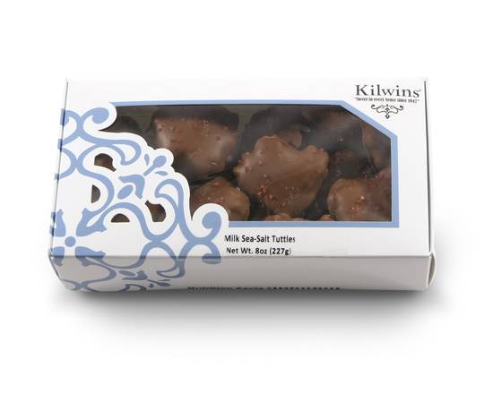 Order Milk Chocolate Sea-Salt Tuttles 8 oz . food online from Kilwins store, Wheaton on bringmethat.com