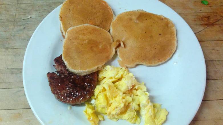 Order Mini Pancakes food online from Cabrillo Park Cafe store, Fremont on bringmethat.com