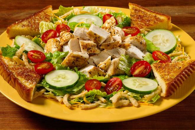 Order GRILLED CHICKEN SALAD food online from Shane's Rib Shack store, Marrero on bringmethat.com