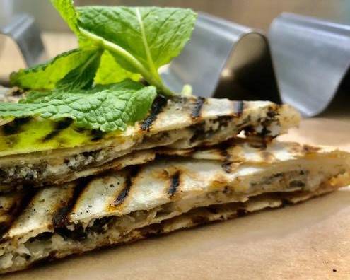 Pita lavash toastée Labné 🌯