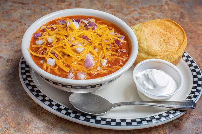 Order Bowl of Chili food online from Black Bear Diner store, Woodland on bringmethat.com