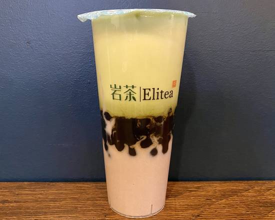 Order Matcha with Taro and Boba (厚芋泥波波抹茶) food online from Le C Patisserie & Tea House store, Madison on bringmethat.com