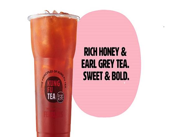 Order Classic Honey Black Tea food online from Kung Fu Tea store, St. Petersburg on bringmethat.com