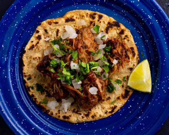 Order CANITAS PORK TACO food online from MX Taco store, Orlando on bringmethat.com