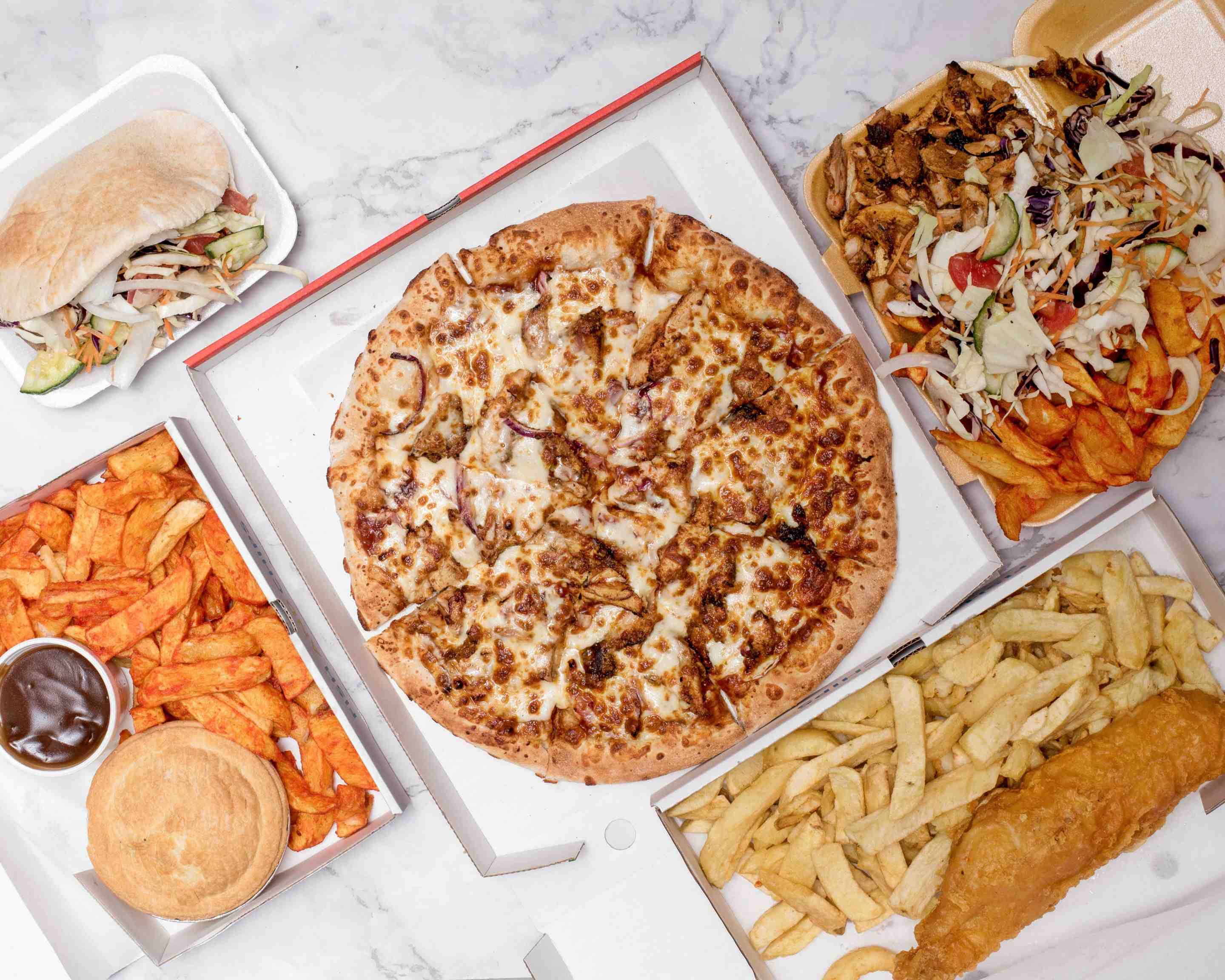 Paul and Brad’s Jolly Fryer Menu Takeaway in Heath Hayes and