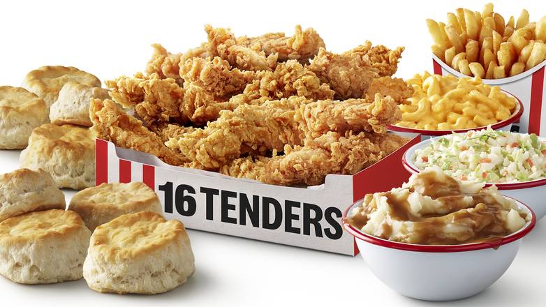 Order 16 Tenders Family Bucket Meal food online from Kfc store, Boulder on bringmethat.com