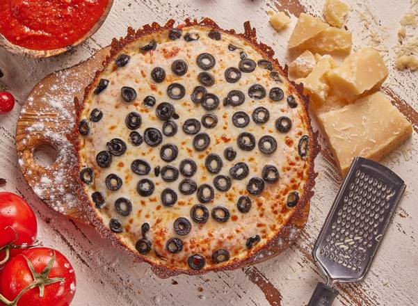 Order Pizza de Black olive food online from Pa` Comer Cuban Pizza store, Hialeah on bringmethat.com