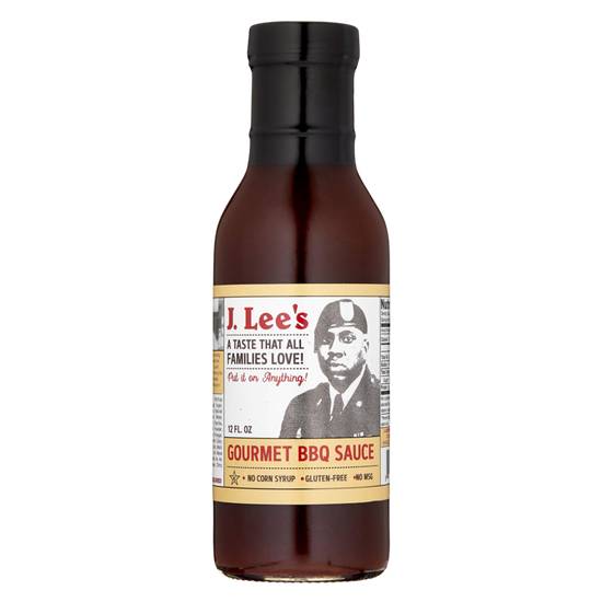 Order J. Lee's Original Gourmet BBQ Sauce 12oz food online from Everyday Needs by Gopuff store, Montgomery on bringmethat.com