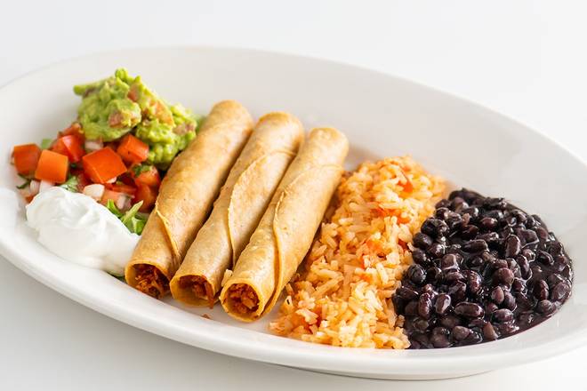 Order Chicken Taquitos food online from Sharky's Woodfired Mexican Grill store, Los Angeles on bringmethat.com
