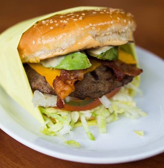 Order Avocado Bacon Cheeseburger food online from Norm's Famous Charbroiled Hamburgers store, Whittier on bringmethat.com
