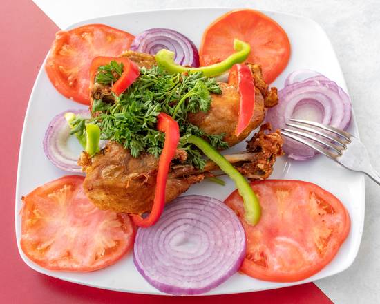 Order Fried chicken (Poule Fri ) food online from La Belle Monique Restaurant And Bakery store, Plantation on bringmethat.com