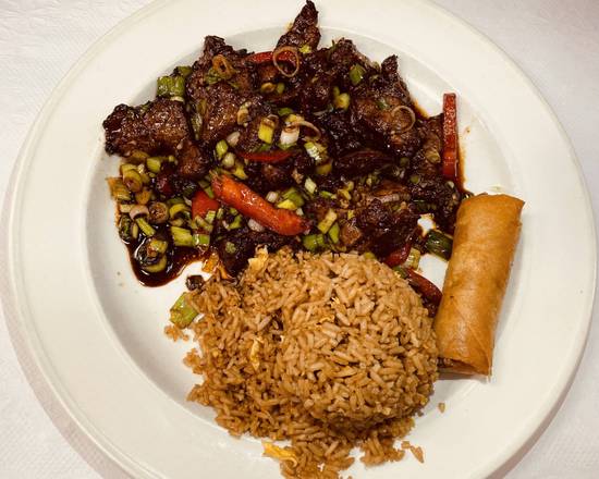 Order (L/C) Mongolian Beef (Spicy) food online from Qin Dynasty store, Houston on bringmethat.com