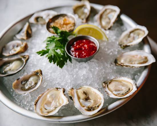 Order Dozen Oysters on the Half Shell food online from Shaw Crab House store, Chicago on bringmethat.com