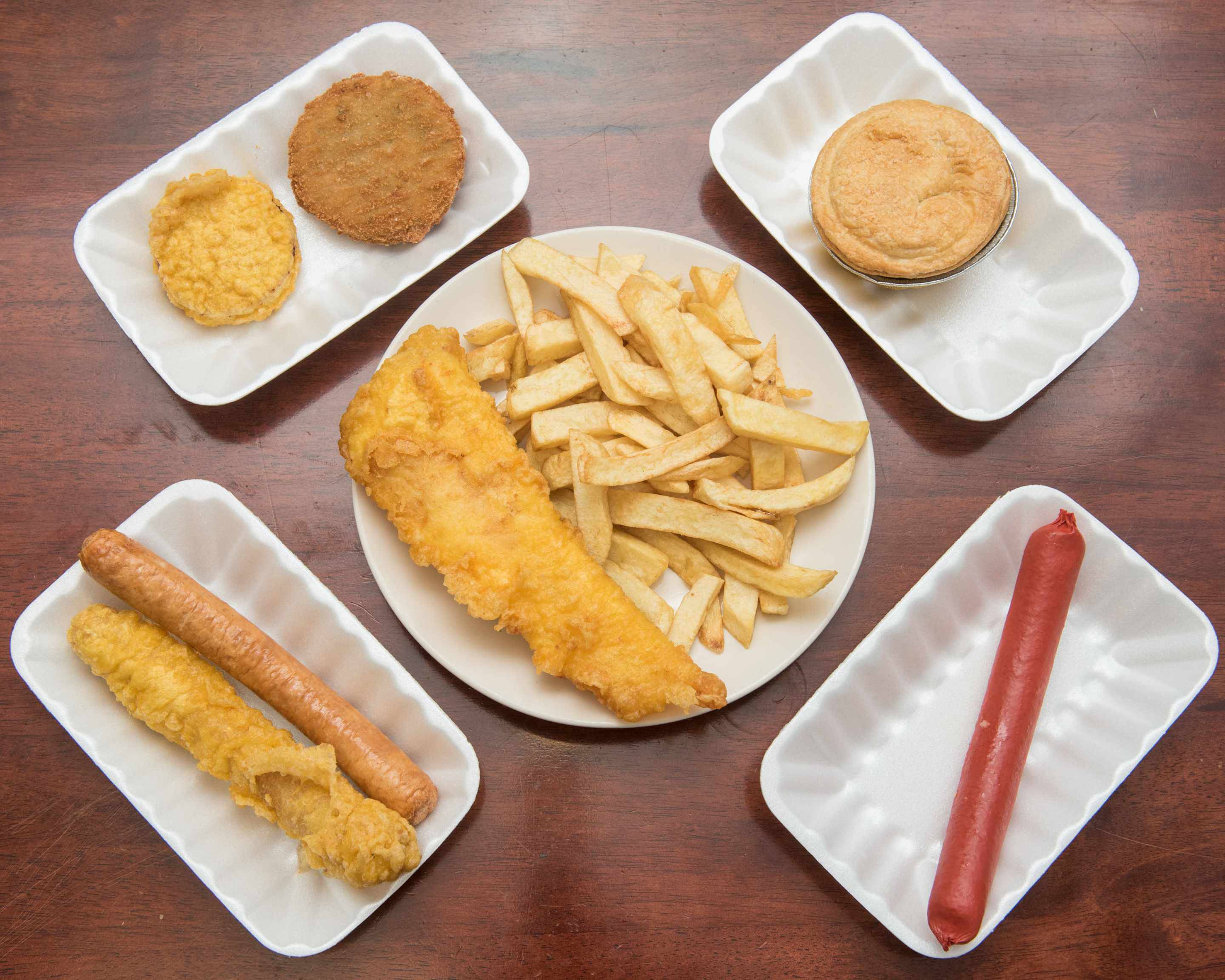 King's Fish & Chips Menu Takeaway in Basildon Delivery Menu