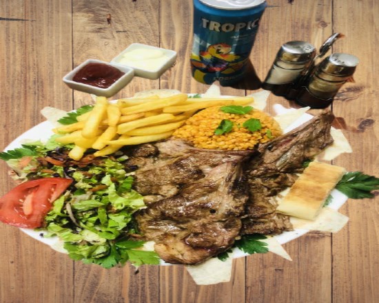 Assiette côtelette
