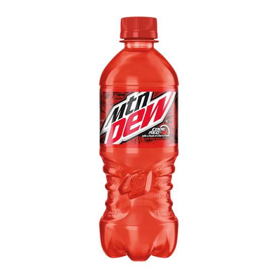 Order Mtn Dew Code Red 20oz food online from Casey store, Carter Lake on bringmethat.com