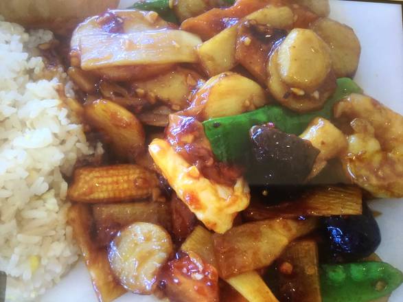 Order Hunan Shrimp food online from Canton Chinese Restaurant store, Richardson on bringmethat.com