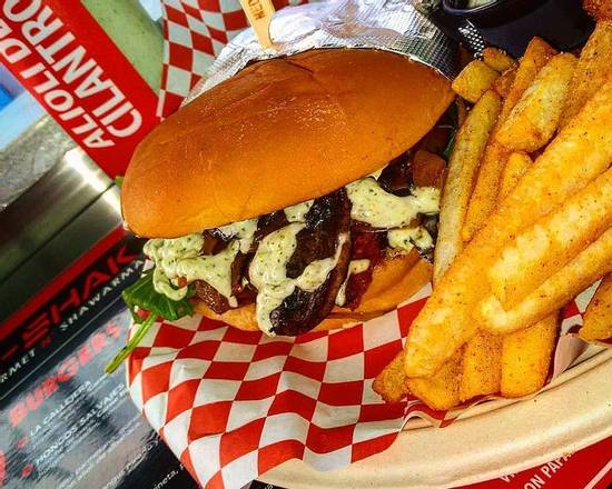 Order Wild Mushrooms Burger (Hongos Salvajes Hamburguesa) food online from Shik store, Miami on bringmethat.com