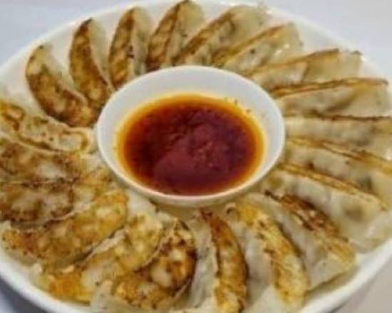 Order Gyoza Platter (20pcs) food online from Ramen Danbo store, Seattle on bringmethat.com
