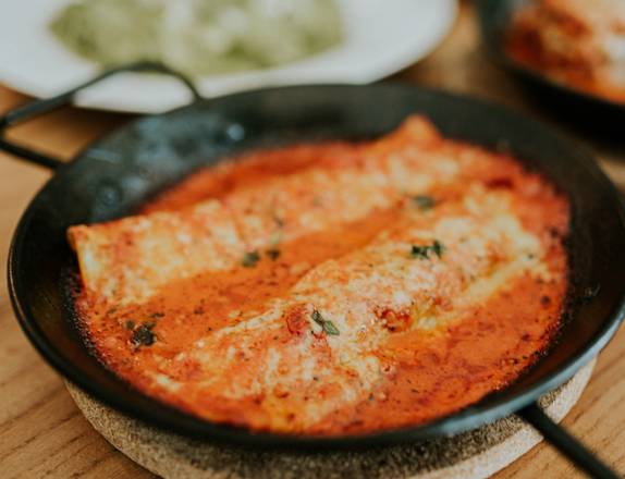 Order Baked Cannelloni filled with Crab food online from Dandylion Seattle store, Seattle on bringmethat.com
