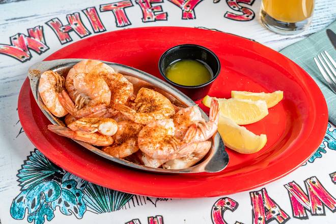Order Steamed Shrimp (1 lb) food online from Whiteys Fish Camp store, Fleming Island on bringmethat.com