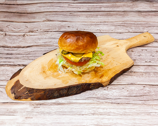 Le cheese burger