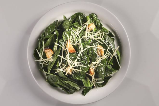 Order SAUTEED SPINACH food online from Romano's Macaroni Grill - Opry Mills store, Nashville on bringmethat.com
