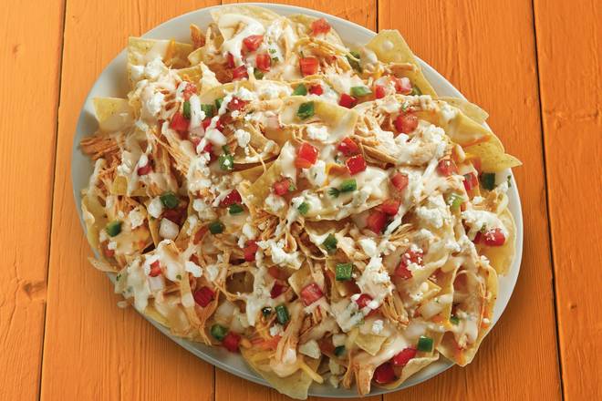 Order Shredded Chicken Nachos food online from Fuzzy's Taco Shop store, Lakeland on bringmethat.com