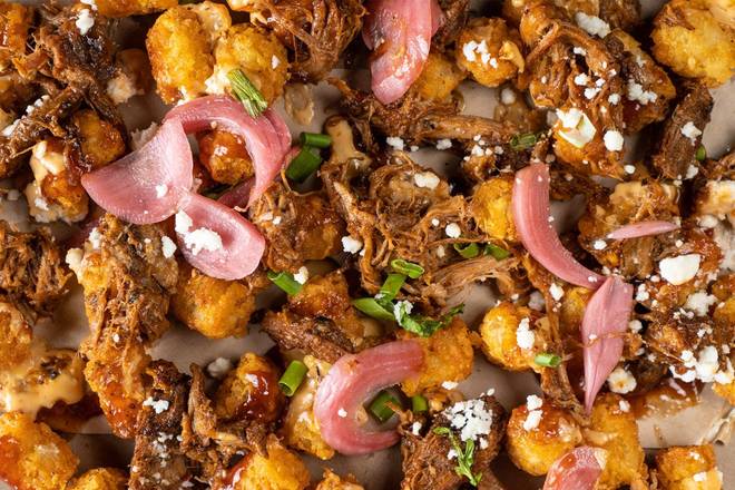 Order Loaded BBQ Tots food online from Sweet Lou store, Skokie on bringmethat.com