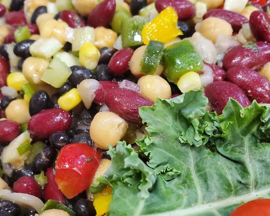 Order Bean Salad (1 LB) food online from Long Island Bagel Cafe store, Scarsdale on bringmethat.com