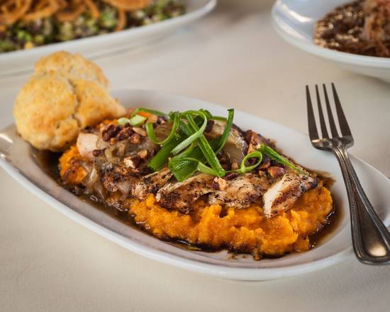 Order Grilled Chicken with Yams food online from Copeland's store, Atlanta on bringmethat.com