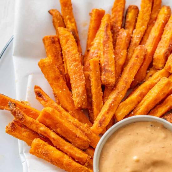 Order 15d. Sweet Potato Fries food online from Excel Chinese Restaurant store, South Chesterfield on bringmethat.com