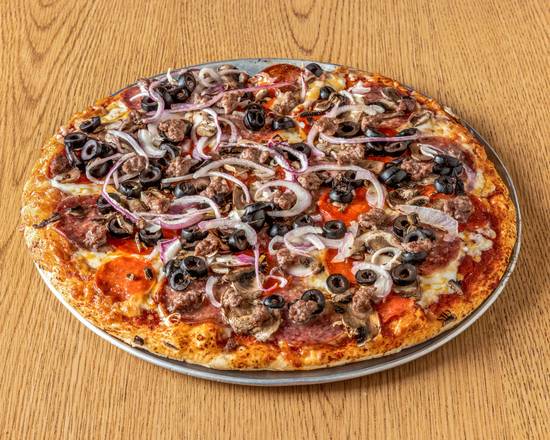 Order Combination Pizza food online from Replay Sports Pub And Arcade store, Beaverton on bringmethat.com