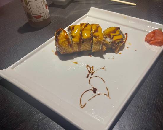 Order 26. Dynamite Roll (Tempura) food online from Sake House - Amberly Dr. store, Tampa on bringmethat.com
