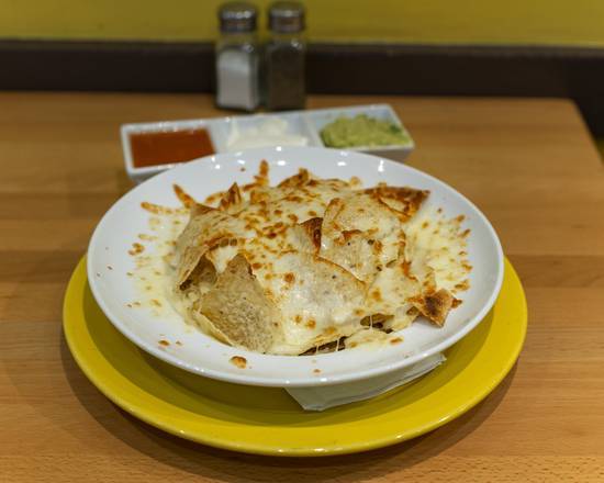 Order Nachos food online from Sunflower Cafe store, Lawrence on bringmethat.com