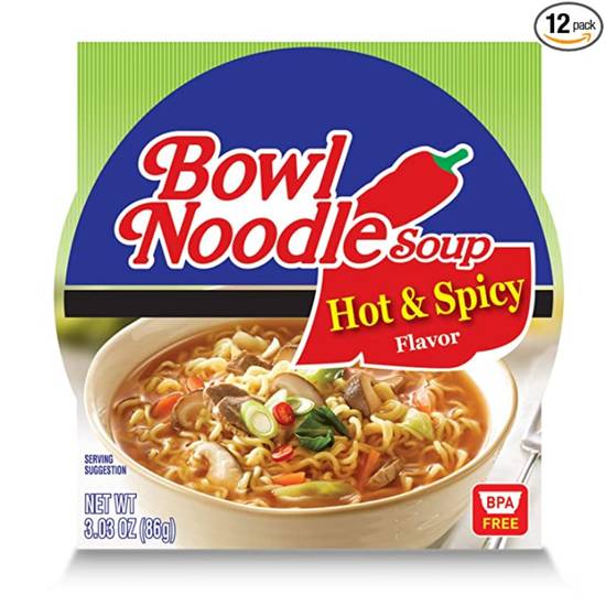 Order Bowl Noodles food online from Santa Monica Liquor store, Santa Monica on bringmethat.com