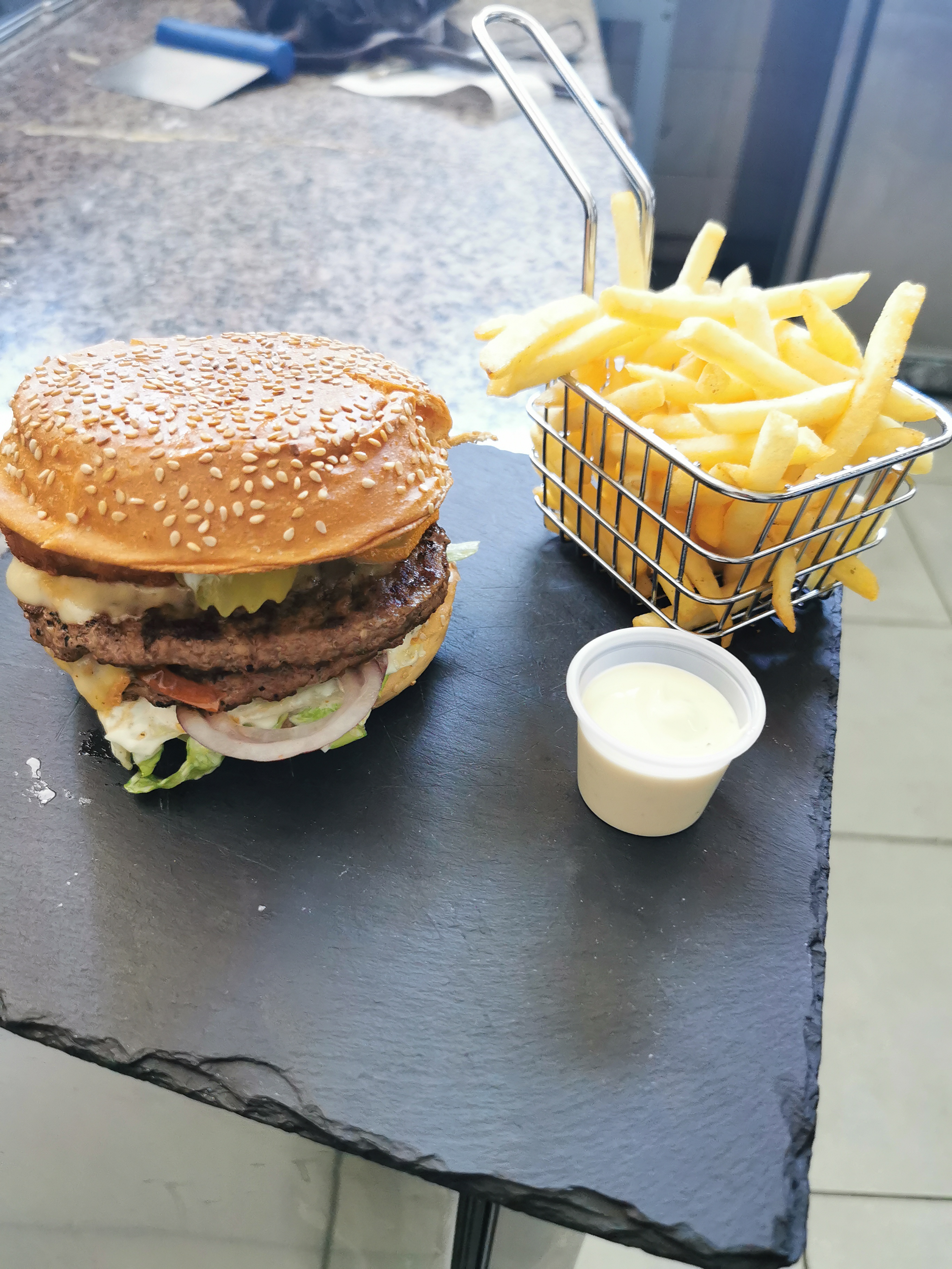 Menu baps burger