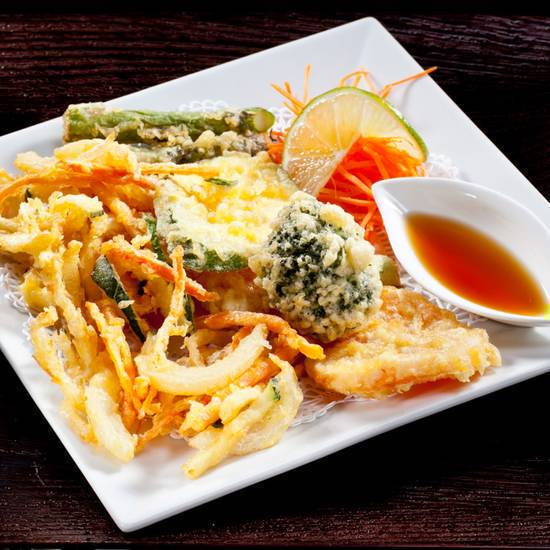 Order Vegetable Tempura food online from Akashi Japanese Restaurant store, Miami on bringmethat.com