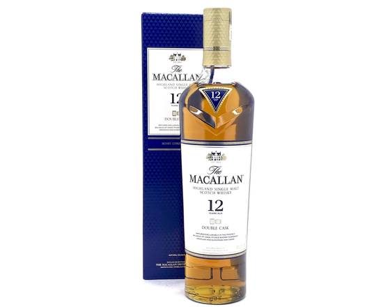 Order Macallan 12 Year Old (Double Cask) food online from Santa Monica Liquor store, Santa Monica on bringmethat.com