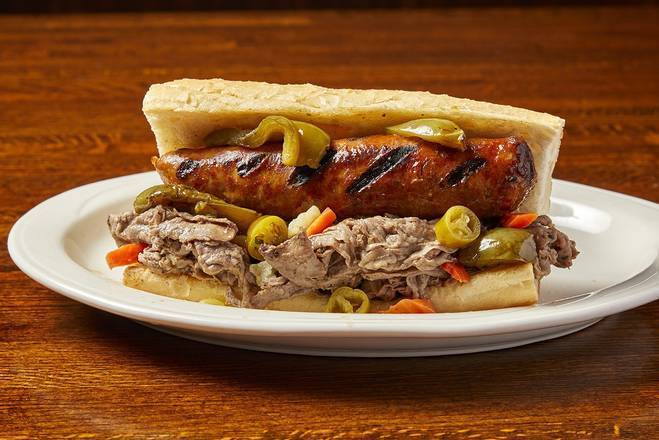 Order Beef & Sausage Combo food online from Moretti's Ristorante & Pizzeria store, Chicago on bringmethat.com