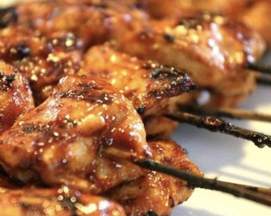 Order Teriyaki Chicken Skewers (6) food online from Mulan Asian Bistro East store, Memphis on bringmethat.com