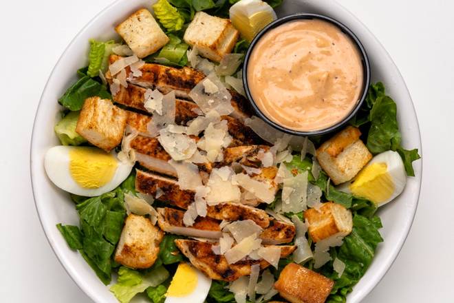 Order Sriracha Chicken Caesar Salad food online from Arooga's Route 11 store, Mechanicsburg on bringmethat.com