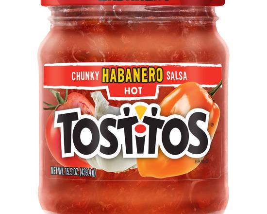 Order Tostitos Habanero Salsa 15.5 oz food online from Silver Liquor Market store, Los Angeles on bringmethat.com