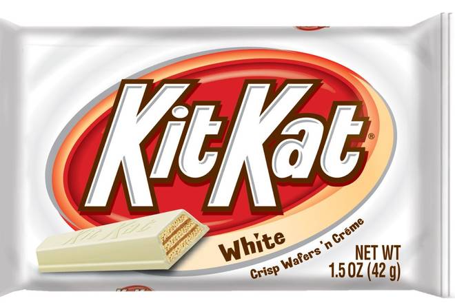 Order Kit Kat White Chocolate King Size food online from Fresko Market store, Miami on bringmethat.com