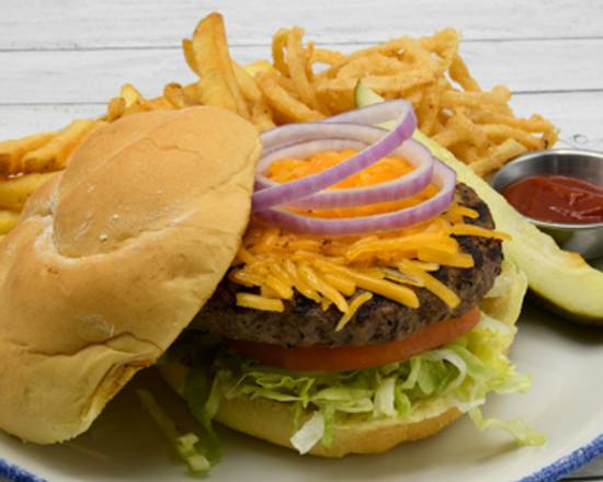 Order Landry's Gold Burger food online from Landry's Seafood House on Lakeshore Dr. store, New Orleans on bringmethat.com