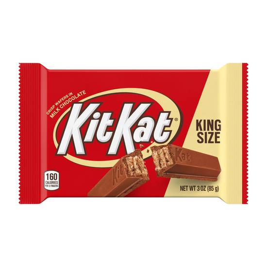 Order Kit Kat King Size Milk Chocolate Wafer Candy Bar, 3 OZ food online from Cvs store, LINCOLN on bringmethat.com