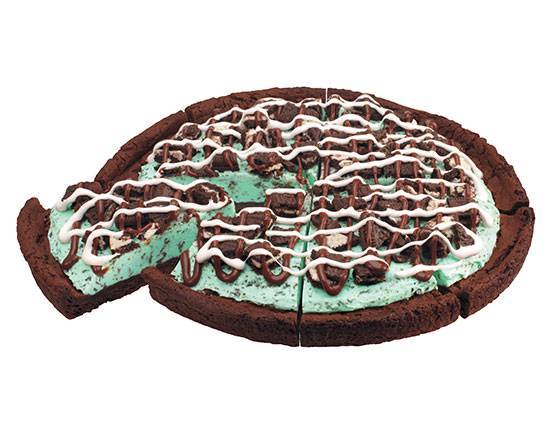 Order Mint Chocolate Chip Polar Pizza® Ice Cream Treat food online from Baskin-Robbins store, Brunswick on bringmethat.com
