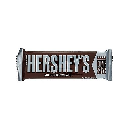 Order Hershey Milk Chocolate King Size  (2.6 OZ) 133851 food online from Bevmo! store, Albany on bringmethat.com
