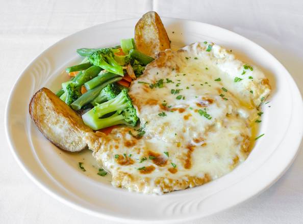 Order Veal Alla Freddy food online from Dante's Place Restaurant-Pizza store, Leonia on bringmethat.com