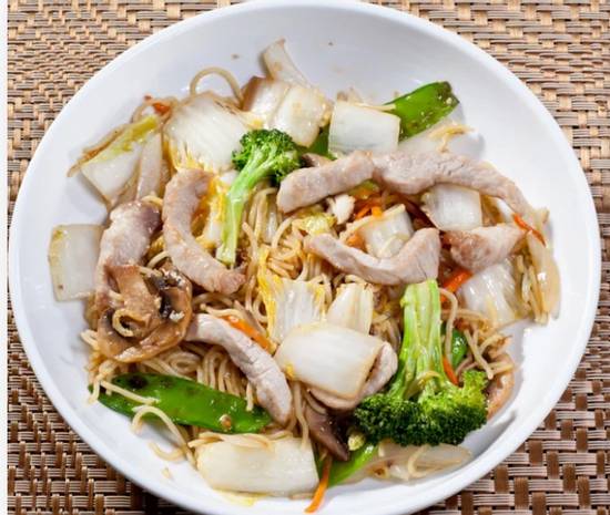 Order Pork Yakisoba food online from Akashi Japanese Restaurant store, Miami on bringmethat.com